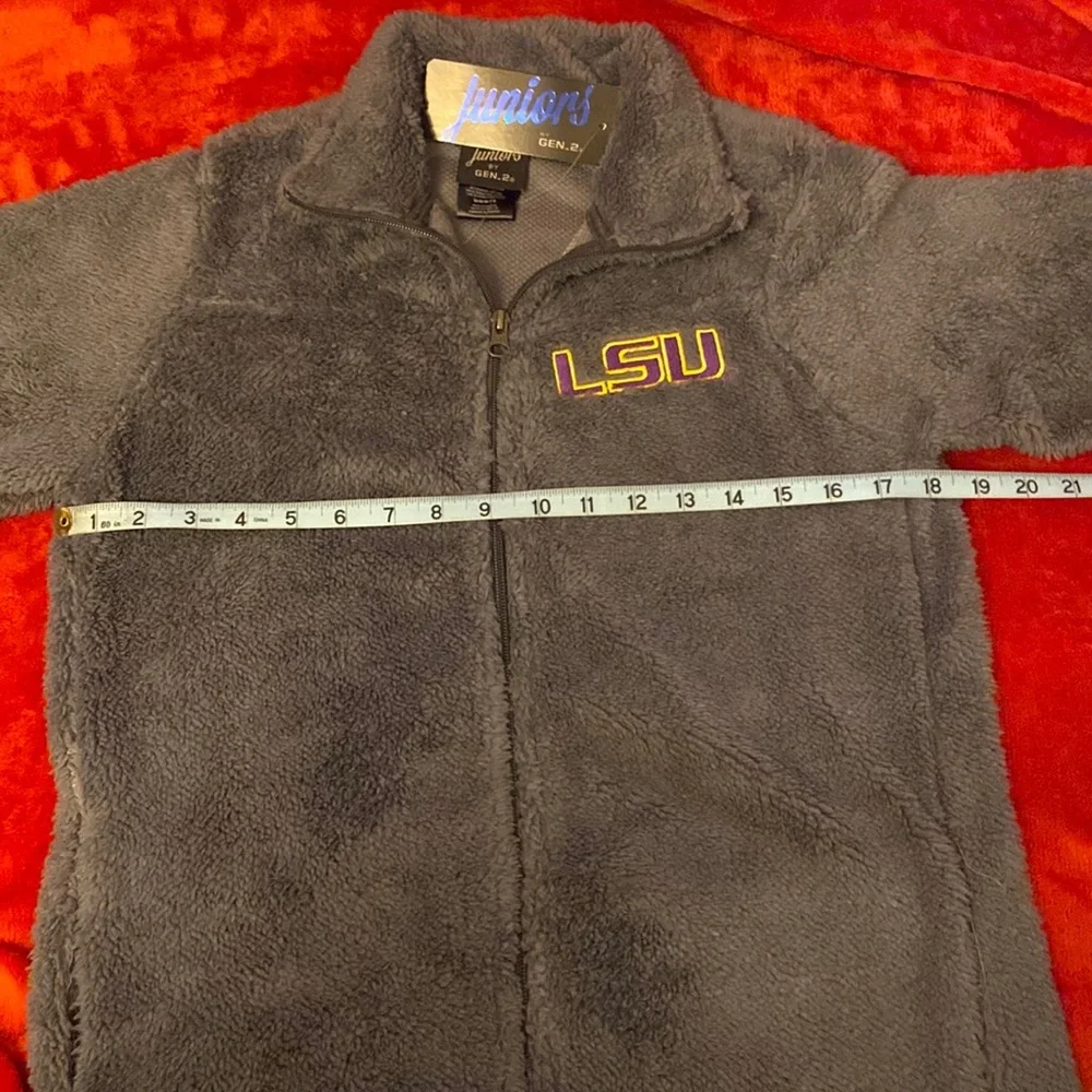 New LSU Zip-Up Jacket - Picture 5 of 7